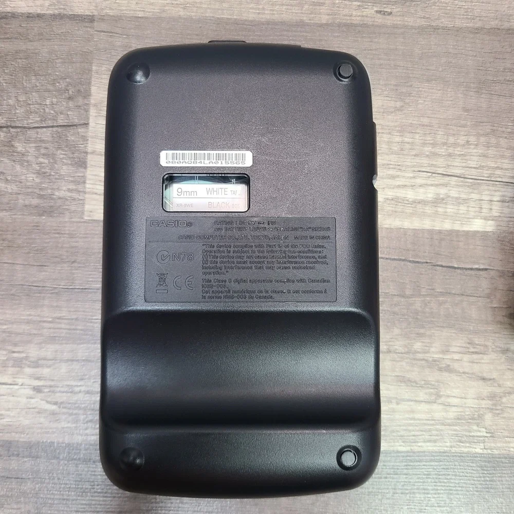 Casio EZ Label Printer Label It‎ KL-120 - TESTED WORKING W/ 12mm Label Tape